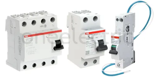 เซอร์กิตเบรกเกอร์ กันดูด RCCB RCBO ABB