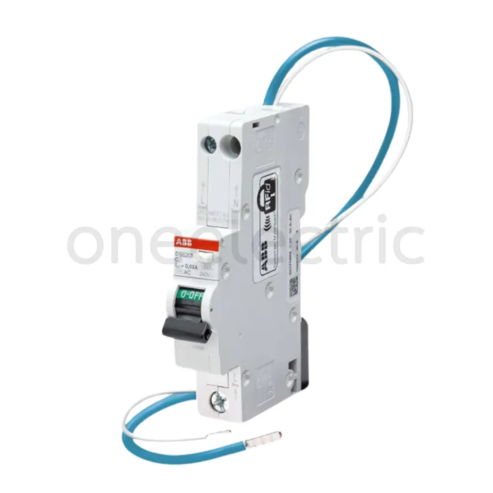 ABB DSE201 เซอร์กิตเบรกเกอร์ กันดูด RCBO 1P 6KA 30mA
