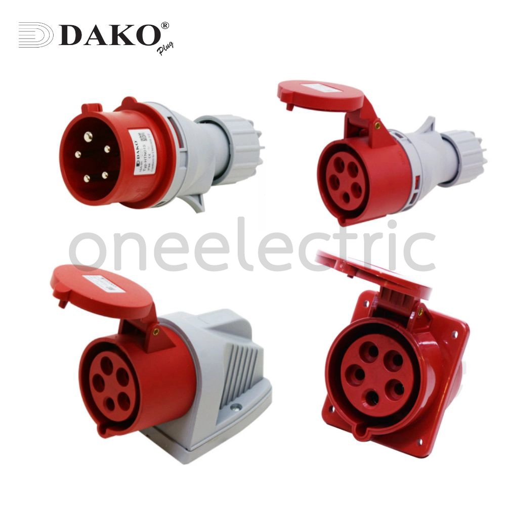 DAKO ปลั๊กเพาเวอร์ 5ขา 3P+E+N 16A 32A