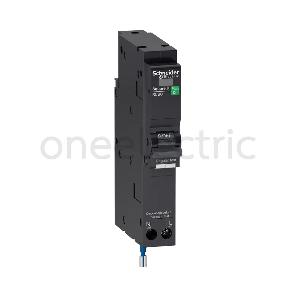 SCHNEIDER เซอร์กิตเบรกเกอร์ กันดูด RCBO 1P 30mA 6KA