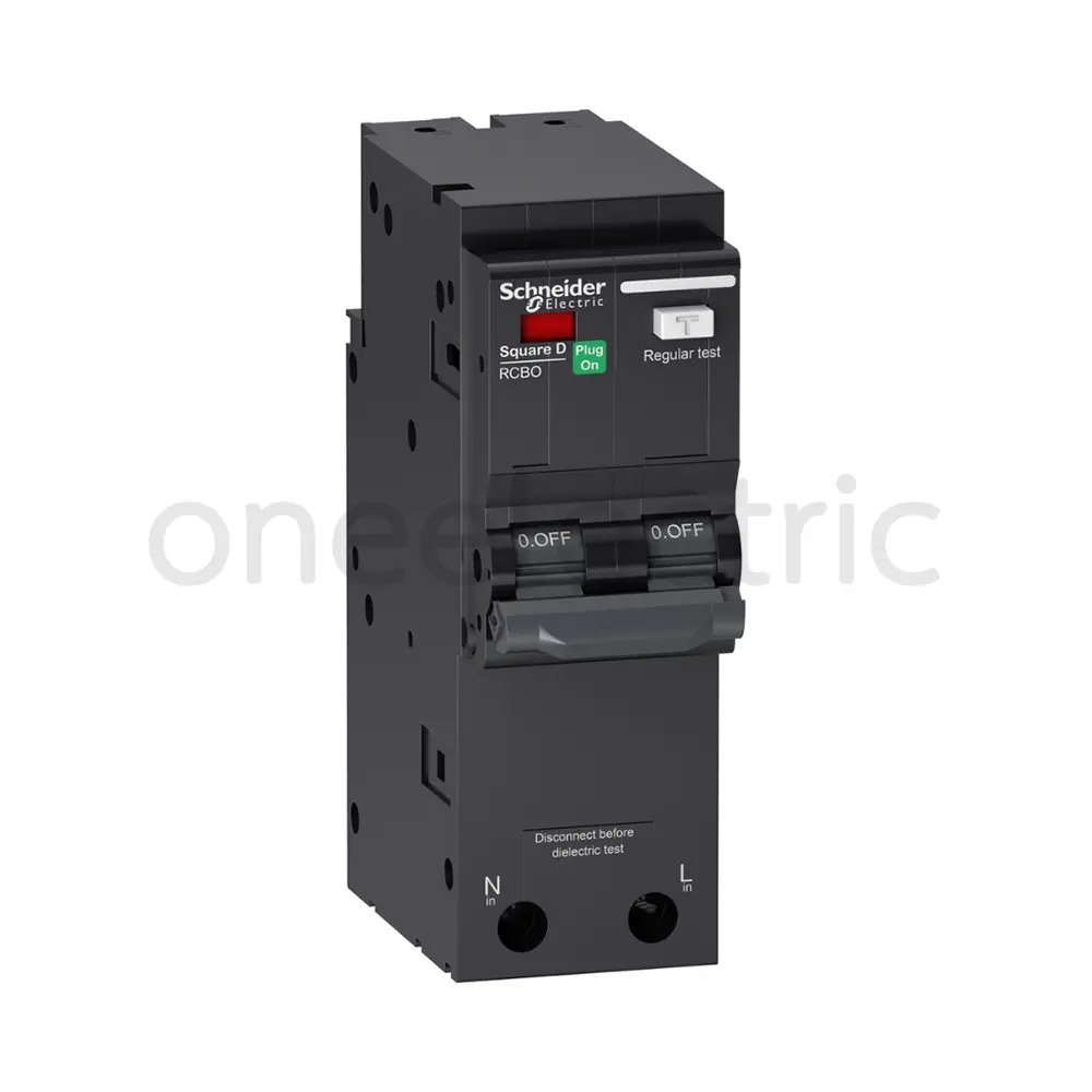 SCHNEIDER เซอร์กิตเบรกเกอร์ กันดูด RCBO 2P 30mA 10KA
