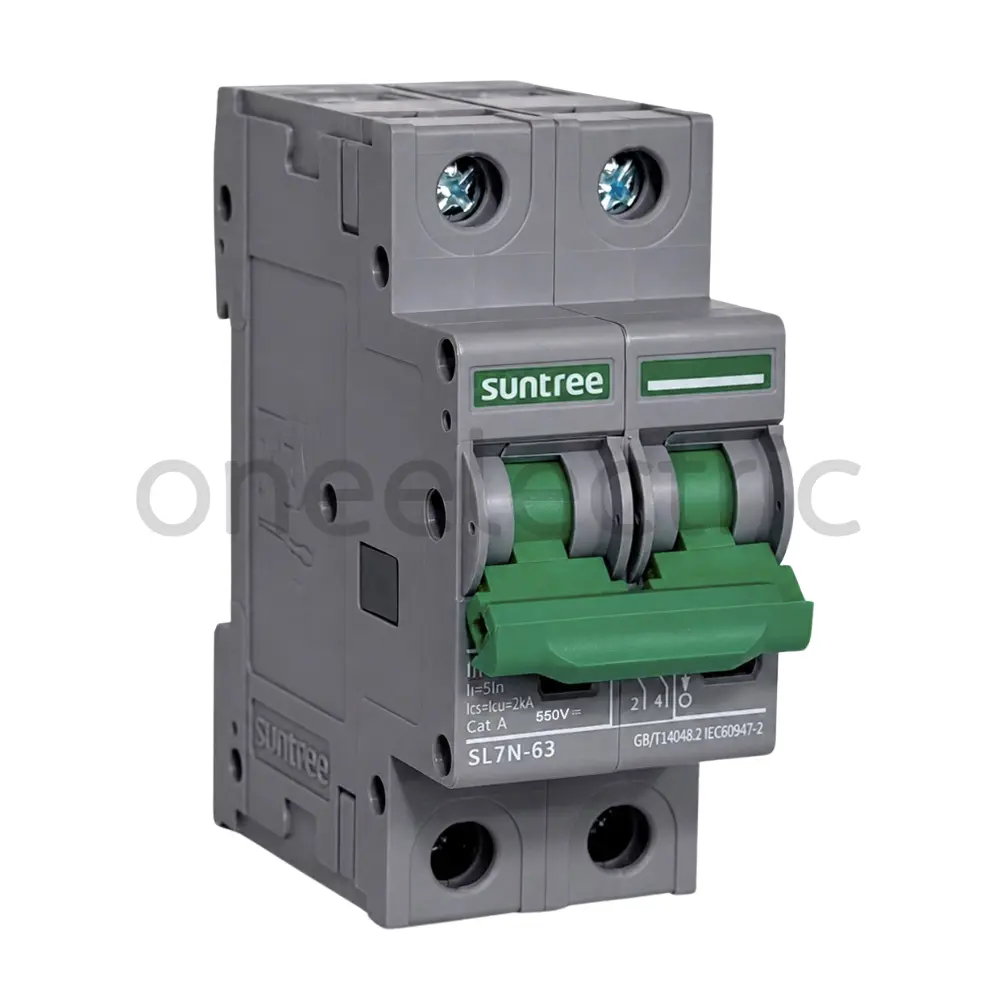 SUNTREE SL7N-63 2P 550VDC DC MCB เซอร์กิตเบรกเกอร์