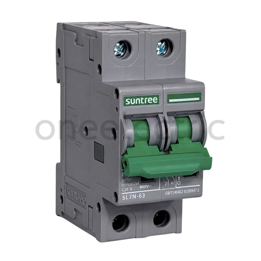 SUNTREE SL7N-63 2P 800VDC DC MCB เซอร์กิตเบรกเกอร์