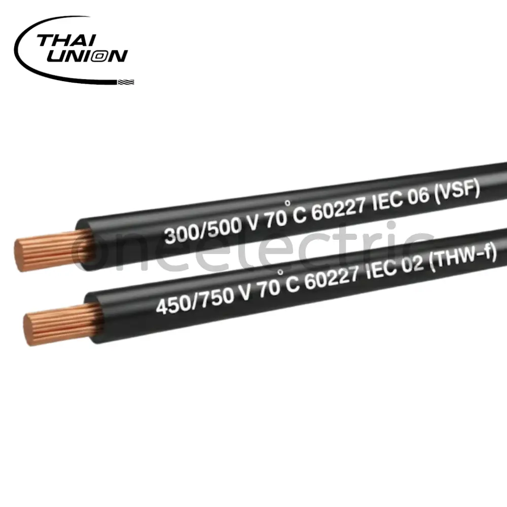 สายไฟ VSF THW(f) THAI UNION ไทยยูเนี่ยน