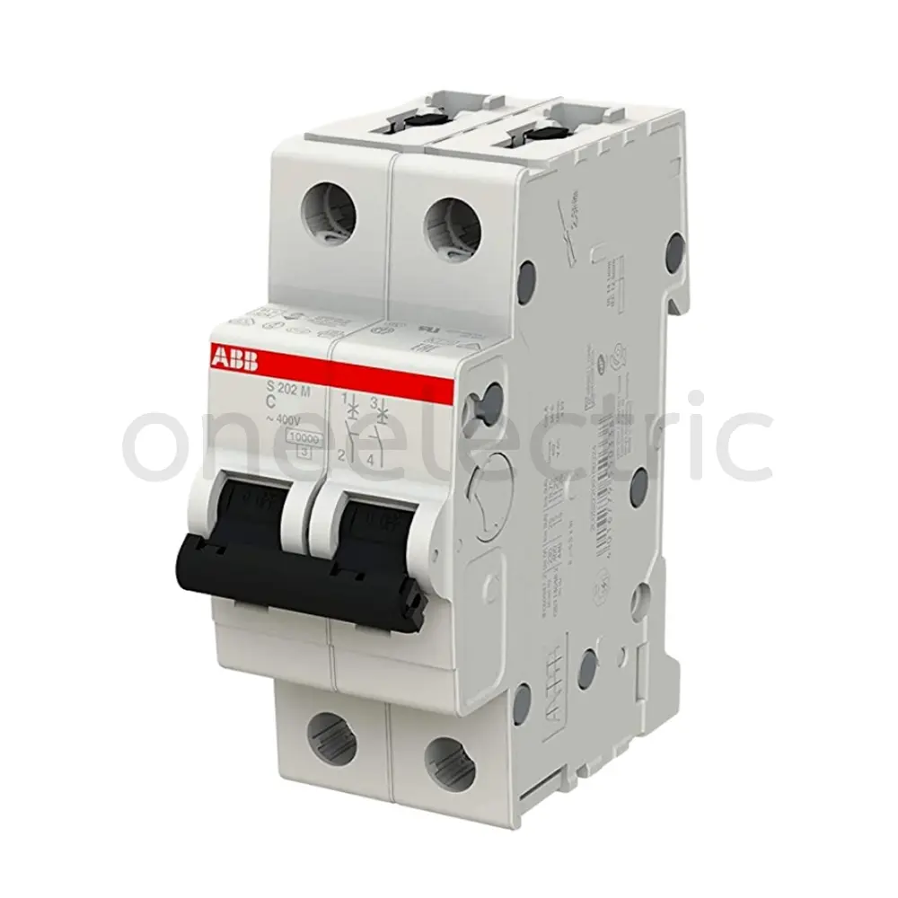 ABB S202M-C10 เซอร์กิตเบรกเกอร์ 2P 10A 10KA