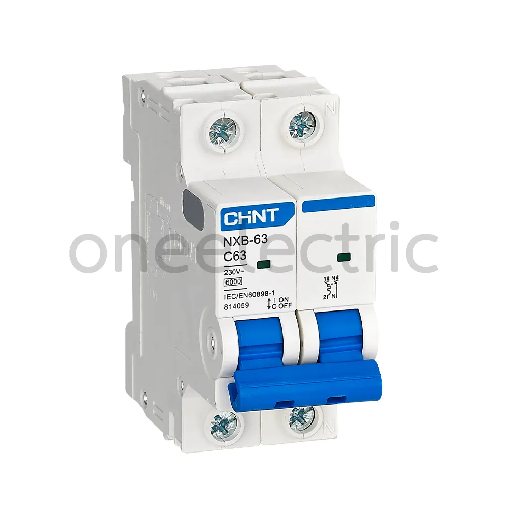 CHINT NXB-63 เซอร์กิตเบรกเกอร์ 2P 10A 10KA