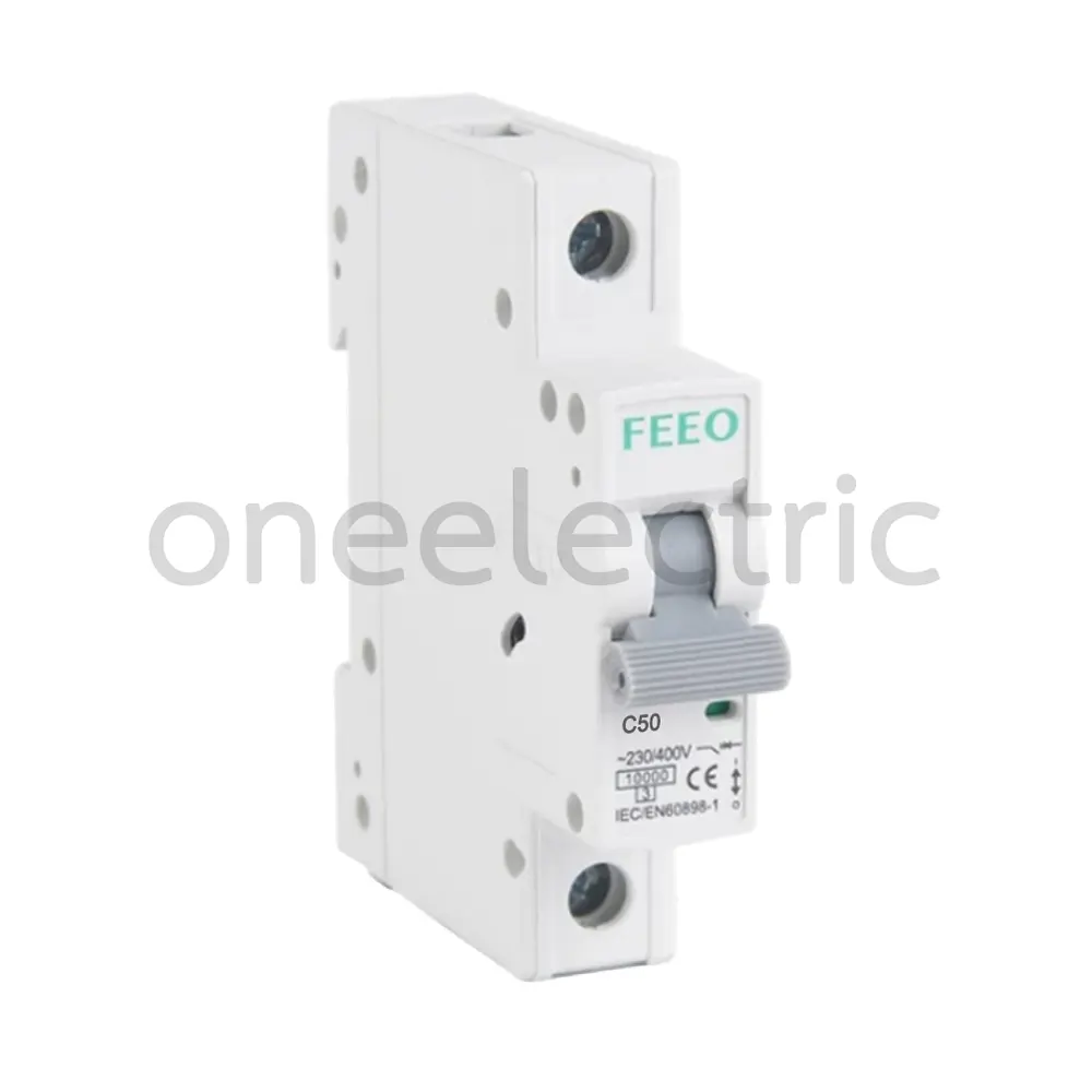 FEEO FE7-63 1P 50A เซอร์กิตเบรกเกอร์ AC MCB