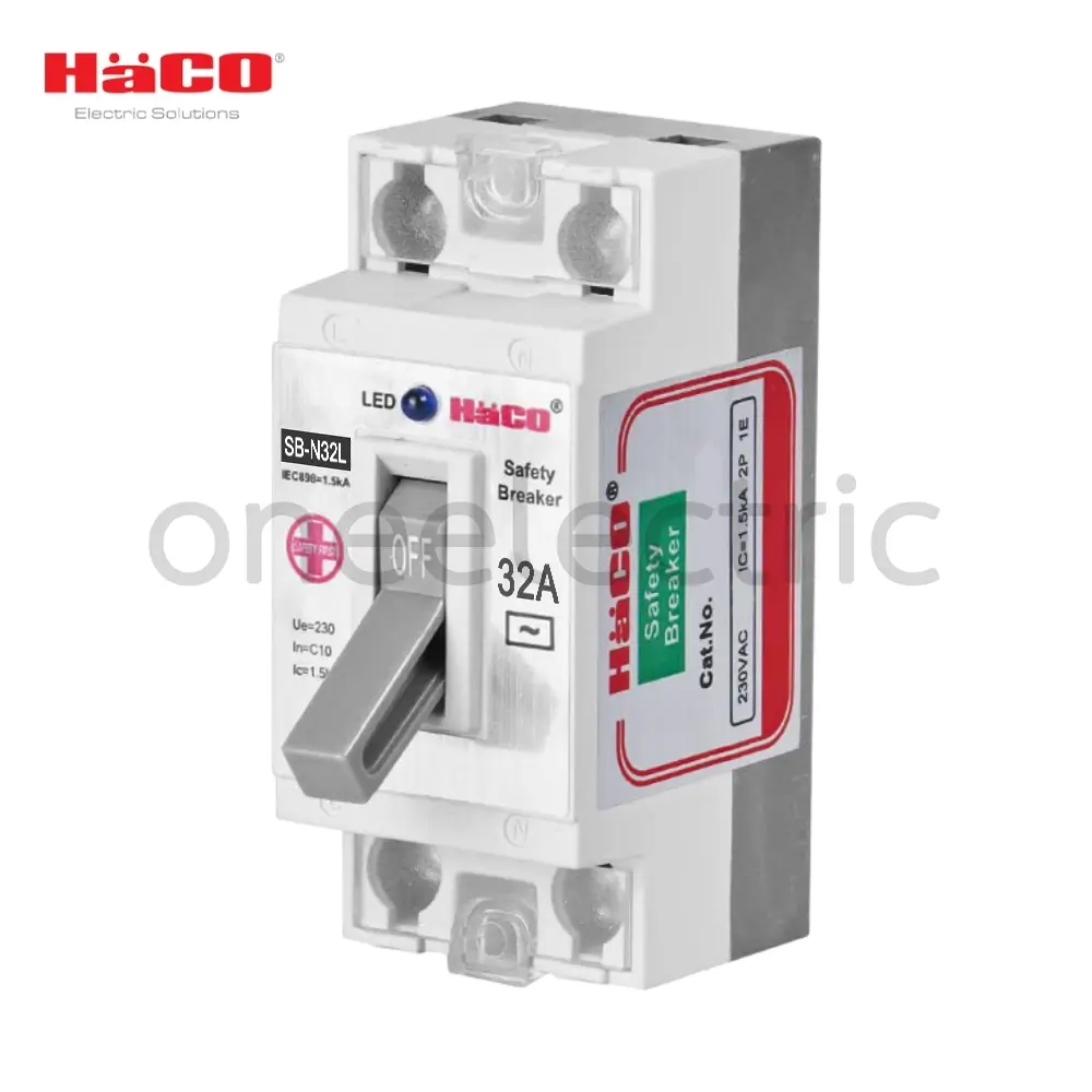 HACO SB-N32L เบรกเกอร์ SAFETY BREAKER 2P 32A