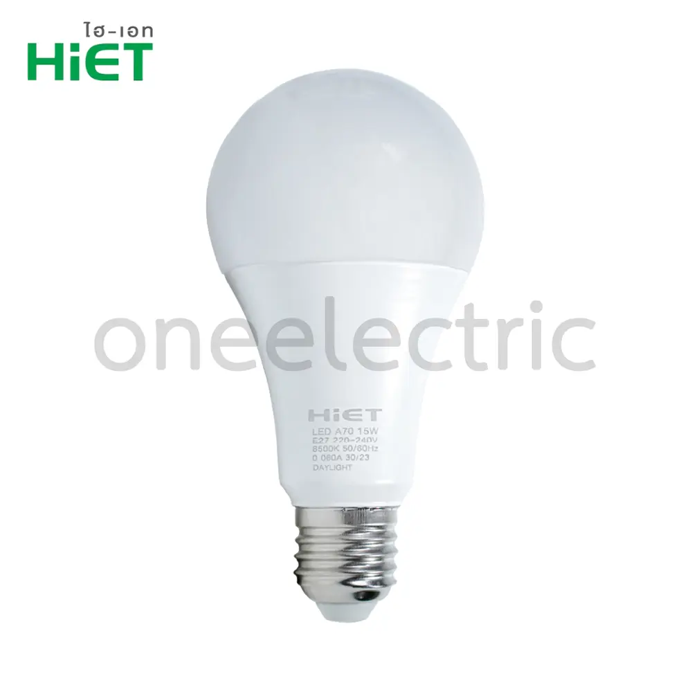HIET หลอดไฟ LED BULB E27 22W DAYLIGHT