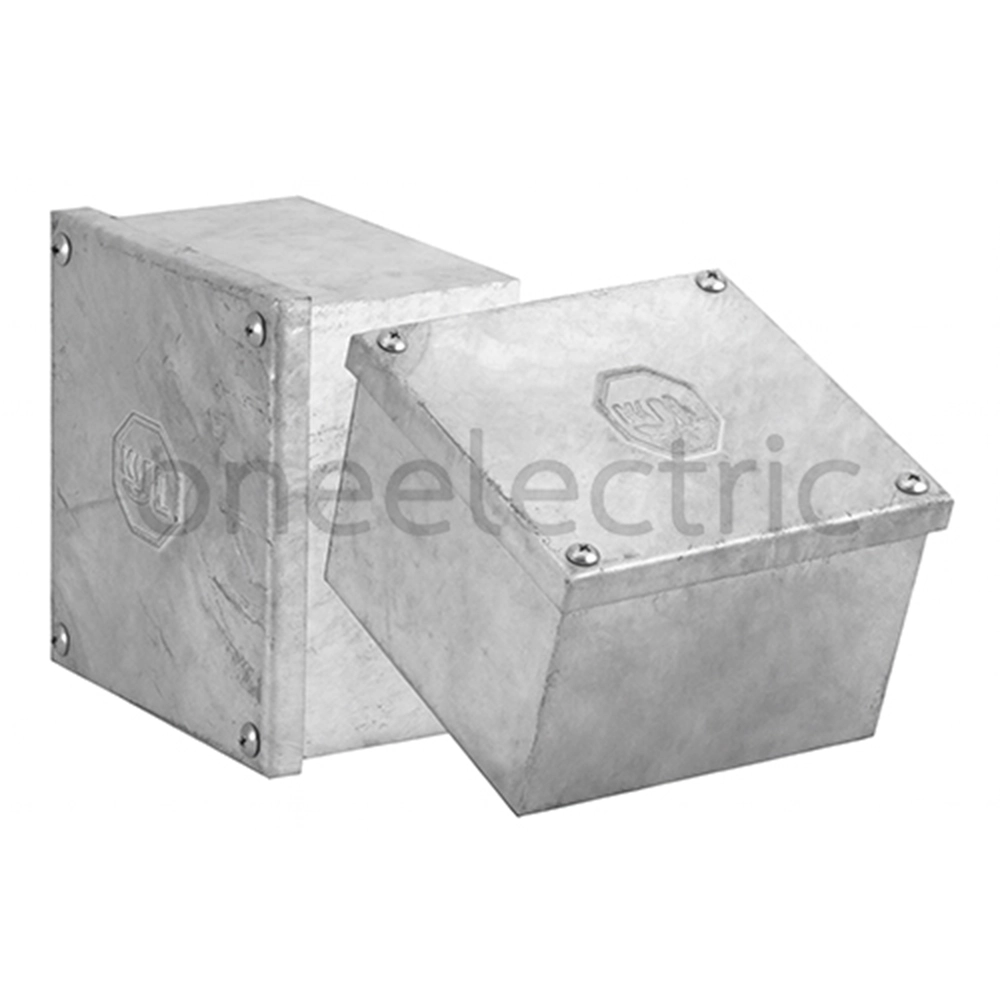 KJL KBXG016 PULLBOX พูลบ็อกซ์ ชุบกัลวาไนซ์ 1.6mm 16x16x8นิ้ว (400x400x200mm)