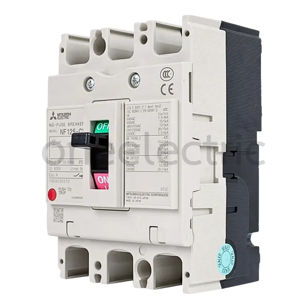 MITSUBISHI NF125 CV 3P 100A เบรกเกอร์ มิตซูบิชิ 10KA