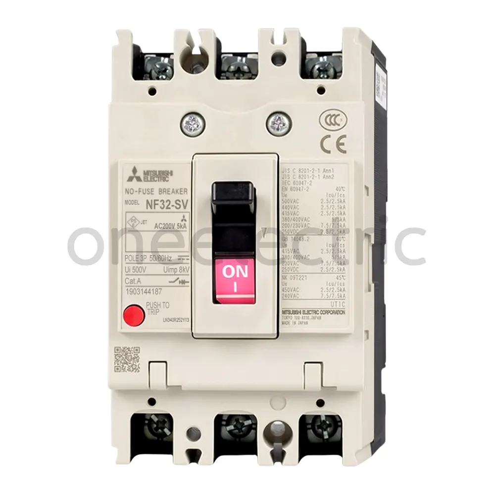MITSUBISHI NF32 SV 3P 6A เบรกเกอร์ มิตซูบิชิ 5KA