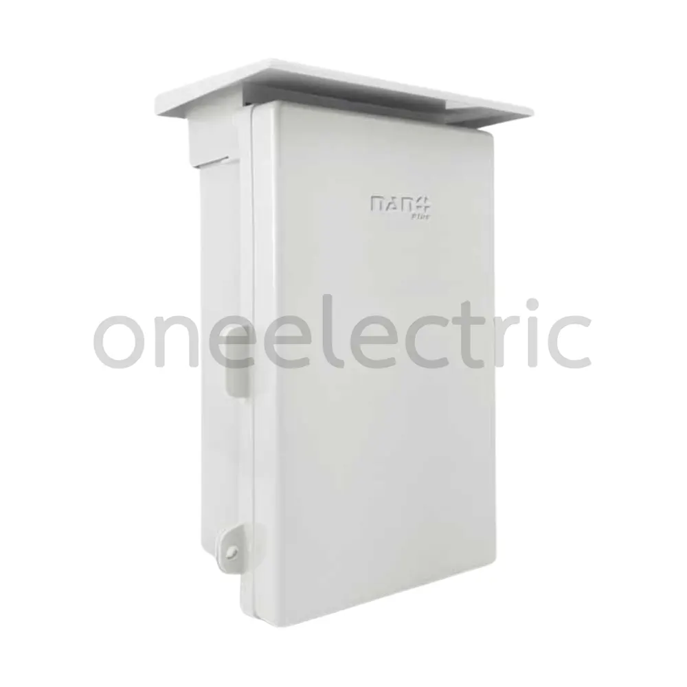 NANO 101W-NNP ตู้พลาสติก กันน้ำมีหลังคา 209.5x318x151mm (8x12.5x6นิ้ว)