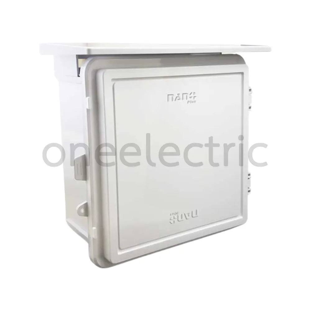 NANO 103W-NNP ตู้พลาสติก กันน้ำมีหลังคา 324x414x170mm (13x16.5x6นิ้ว)
