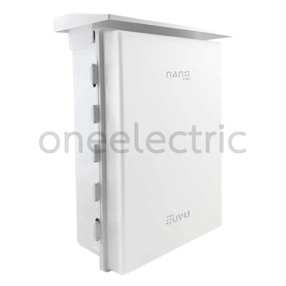 NANO 104W-NNP ตู้พลาสติก กันน้ำมีหลังคา 390x541x201mm (15x21x8นิ้ว)