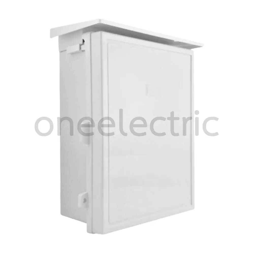 NANO NANO103W ตู้พลาสติก กันน้ำมีหลังคา 324x414x170mm (13x16.5x6นิ้ว) ABS