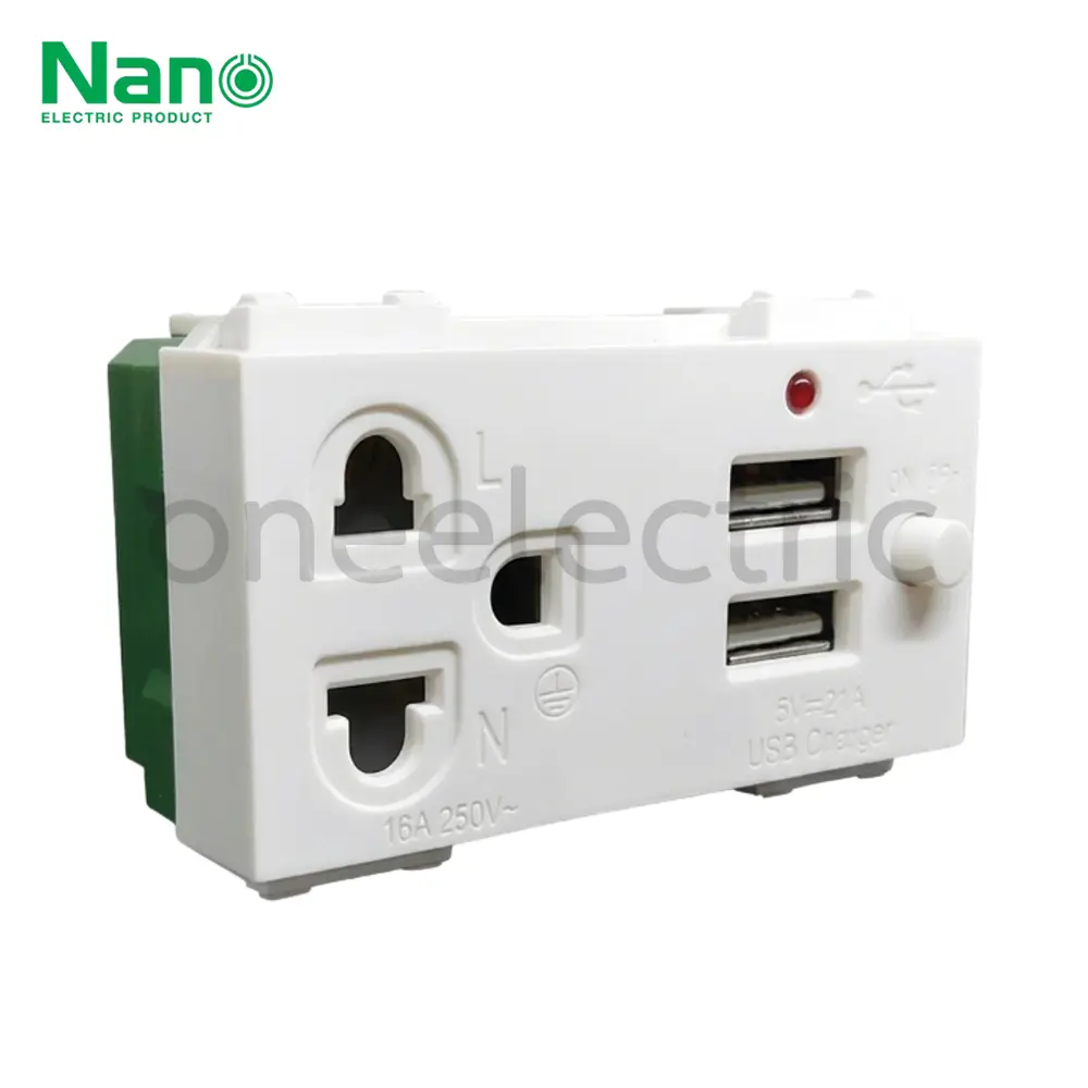 NANO-NN-P603U-เต้ารับกราว์ดเดี่ยว---USB-CHARGER-TYPE-A.webp