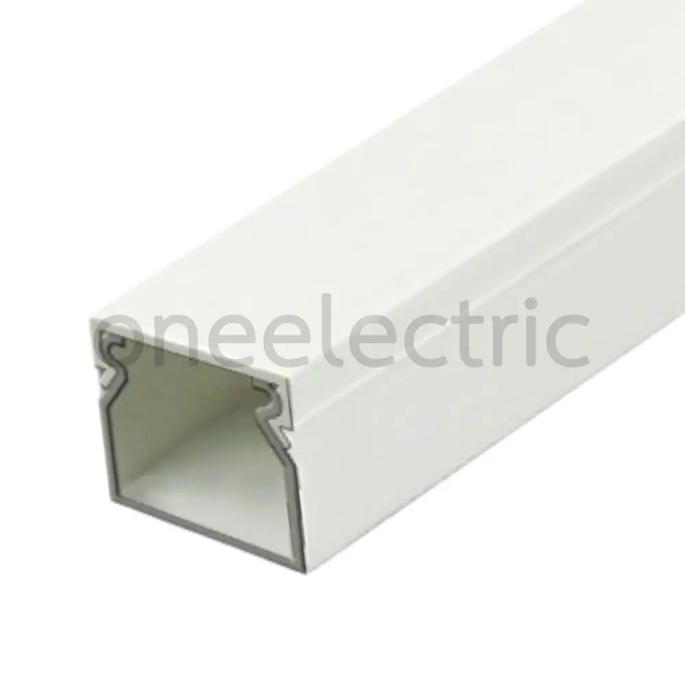 NANO NNWW6040W รางเดินสายไฟ พลาสติก UPVC ยาว 2เมตร H60xW40 สีขาว