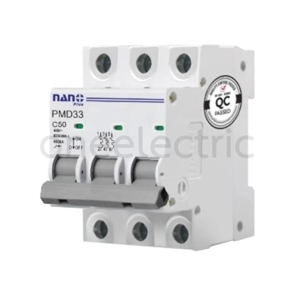 NANO PMD33C50 ลูกเซอร์กิตเบรกเกอร์ 3P 50A 6KA