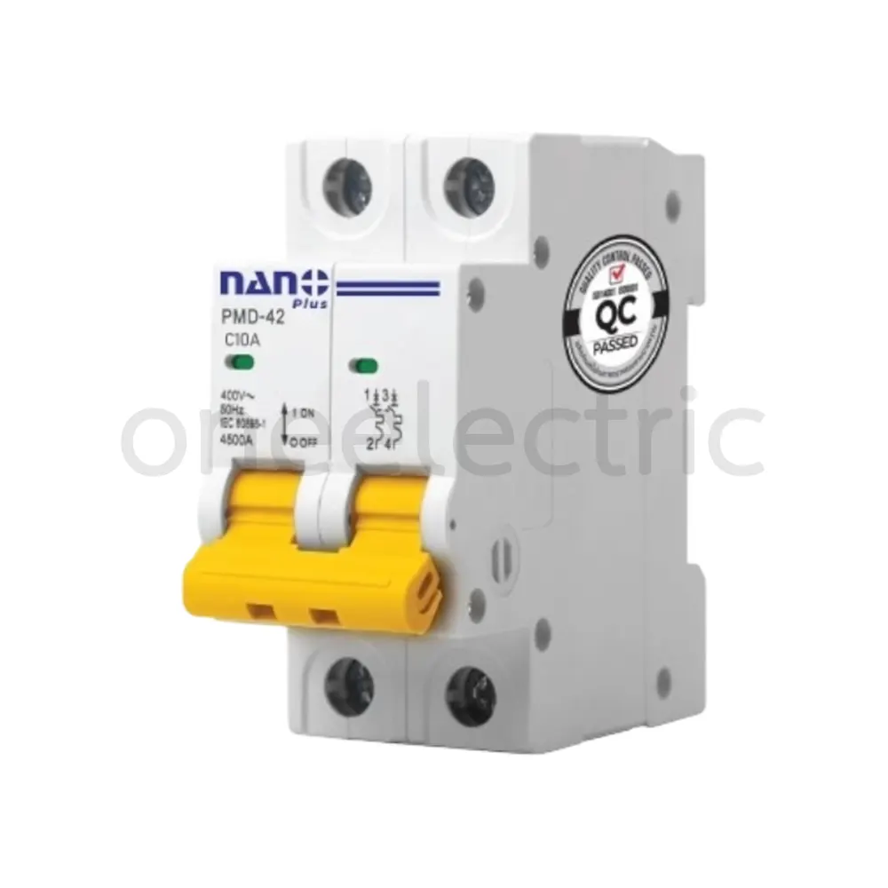 NANO PMD42C10 ลูกเซอร์กิตเบรกเกอร์ 2P 10A 10KA