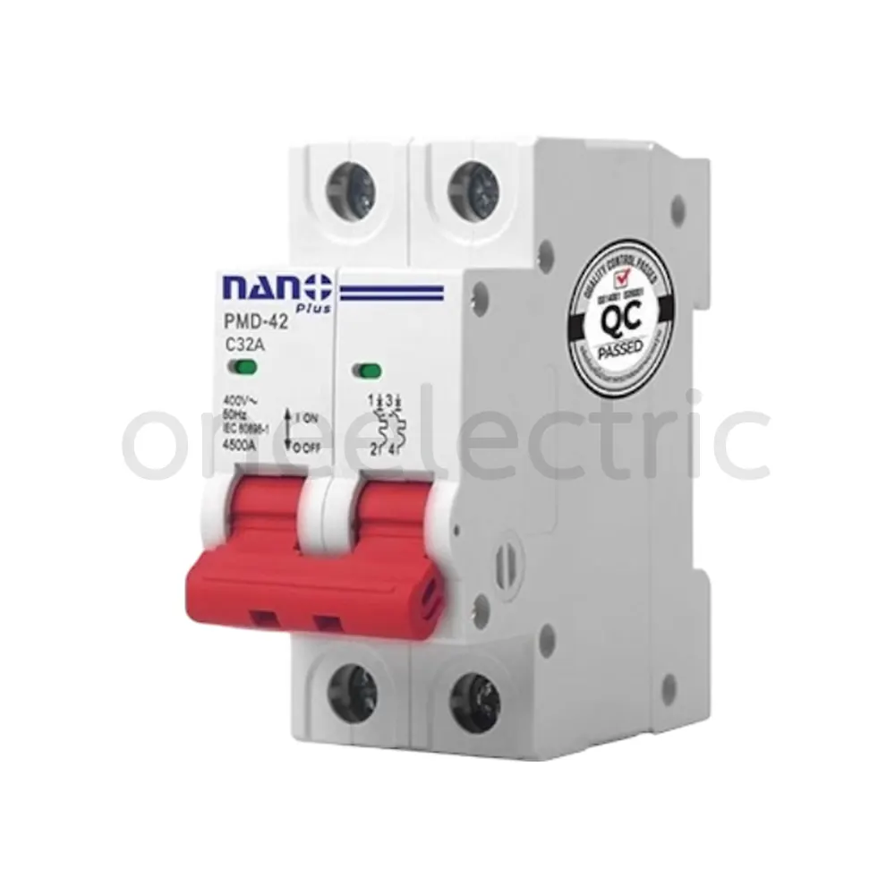 NANO PMD42C32 ลูกเซอร์กิตเบรกเกอร์ 2P 32A 10KA