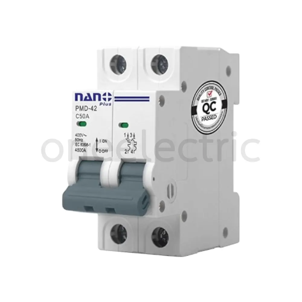 NANO PMD42C50 ลูกเซอร์กิตเบรกเกอร์ 2P 50A 10KA