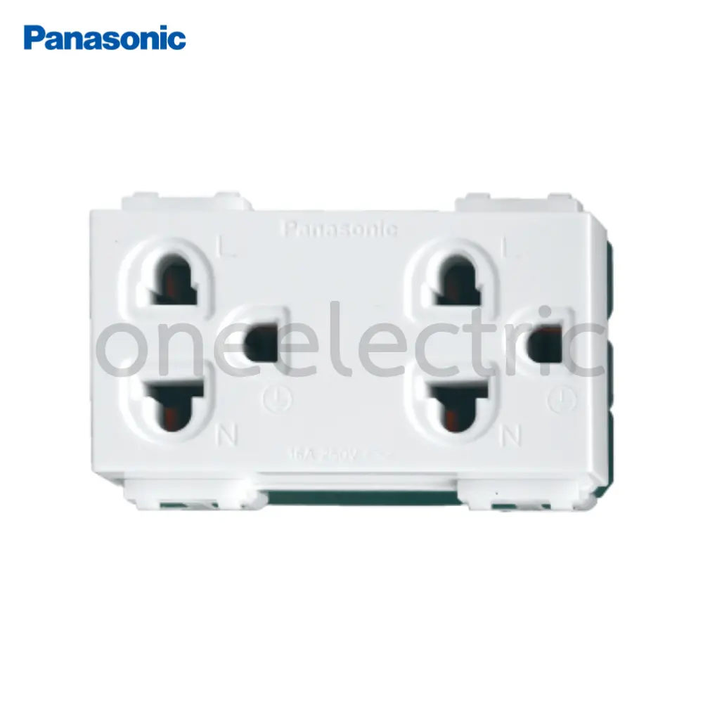 PANASONIC-WEG15929-ปลั๊กกราว์ดคู่-WIDE-SERIES-พานาโซนิค.webp