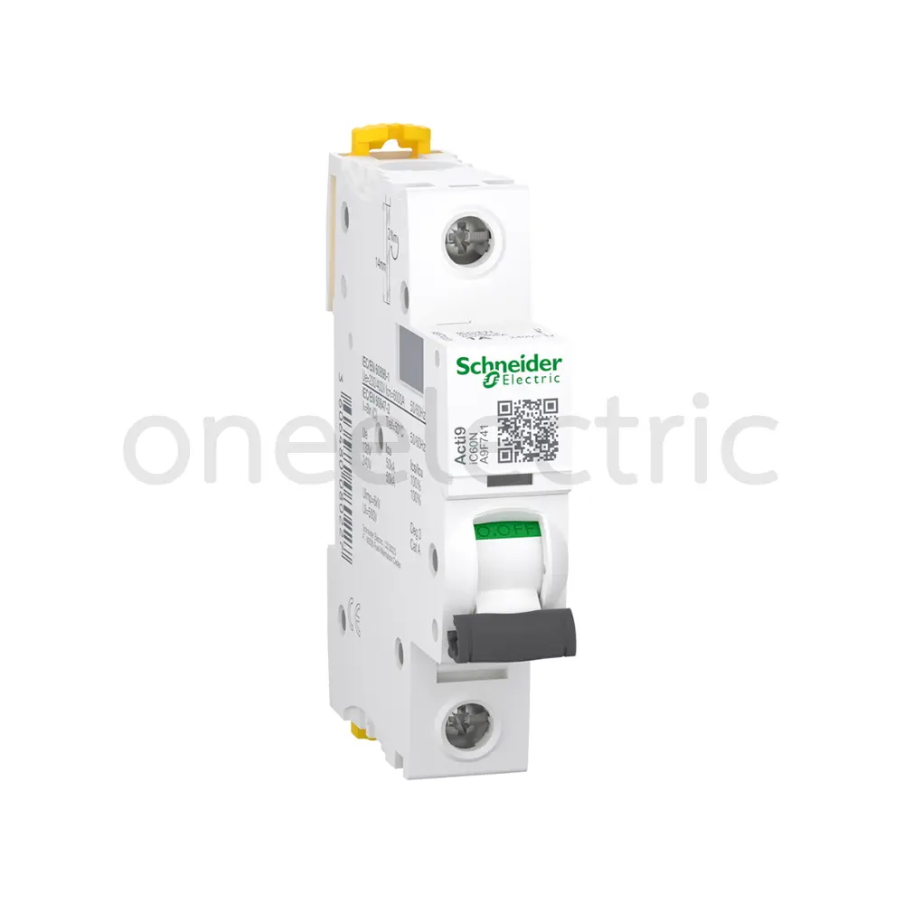 SCHNEIDER A9F74102 เซอร์กิตเบรกเกอร์ IC60N 1P 2A 6KA
