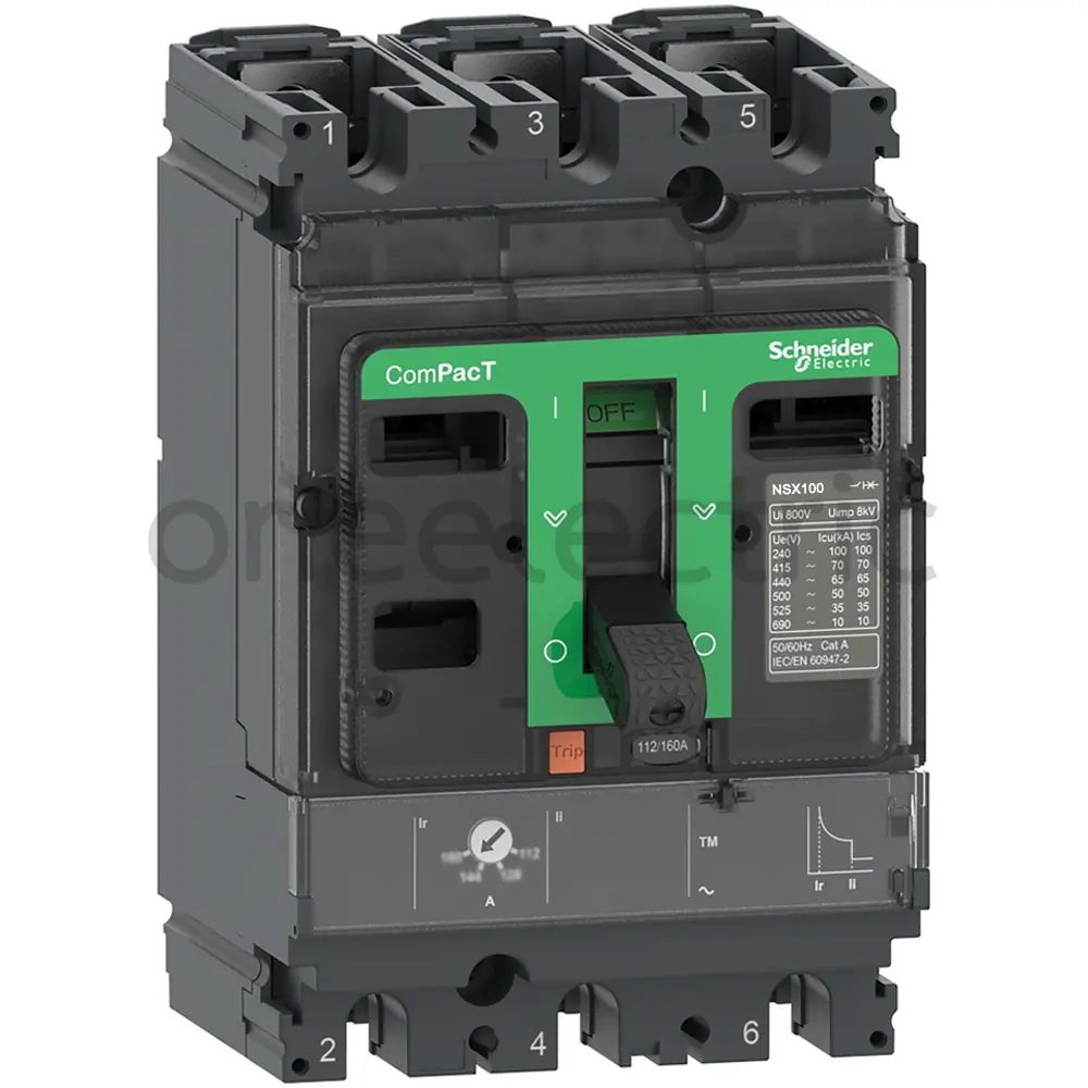 SCHNEIDER C10B3TM032 เบรกเกอร์ 3P 32A (22.4-32A) NSX100B รุ่นB TM32D 25KA