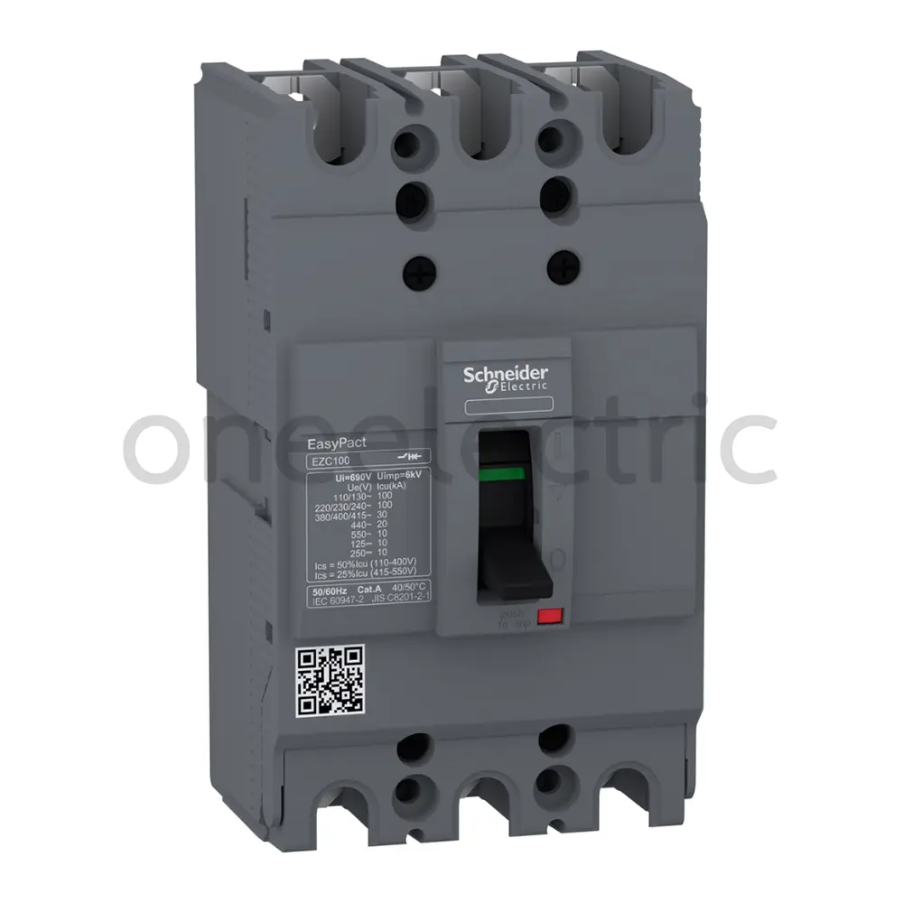 SCHNEIDER EZC100N3025 เบรกเกอร์ 3P 25A รุ่นN 15KA
