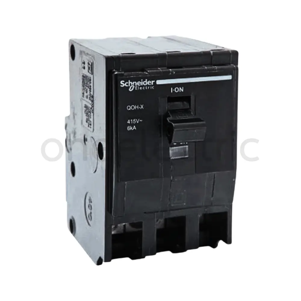SCHNEIDER QOH3100XT เซอร์กิตเบรกเกอร์ 3P 100A 6KA (รุ่นเก่า)