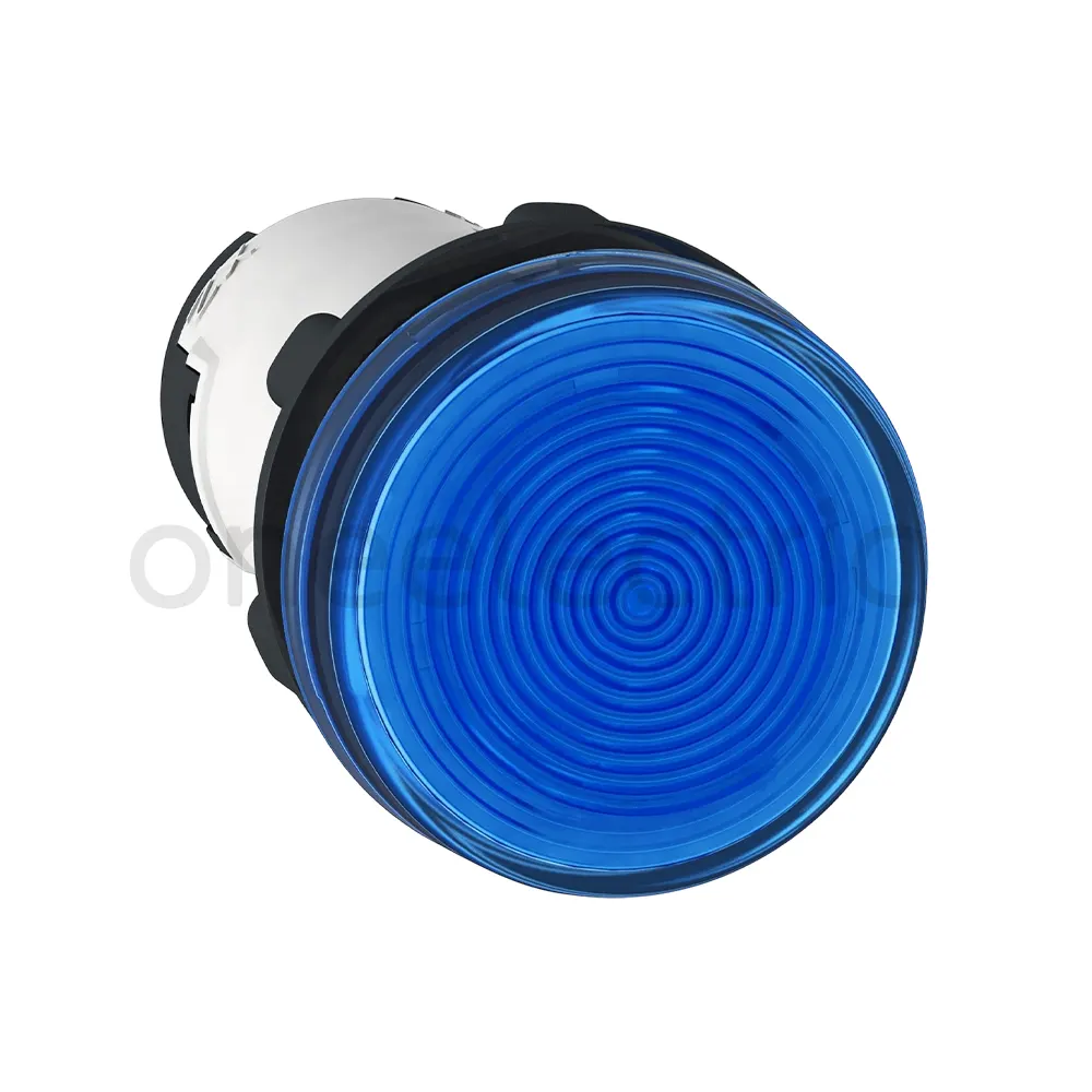 SCHNEIDER-XB7EV06MP-ไพล็อทแลมป์-LED-22มิล-220V-สีน้ำเงิน.webp