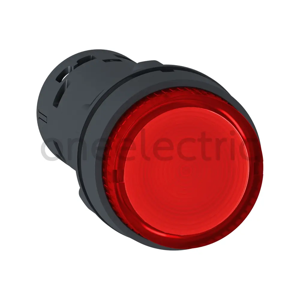 SCHNEIDER-XB7NW34M2-สวิตช์กด-หัวนูน-มีไฟ-LED-220V-22มิล-สีแดง.webp