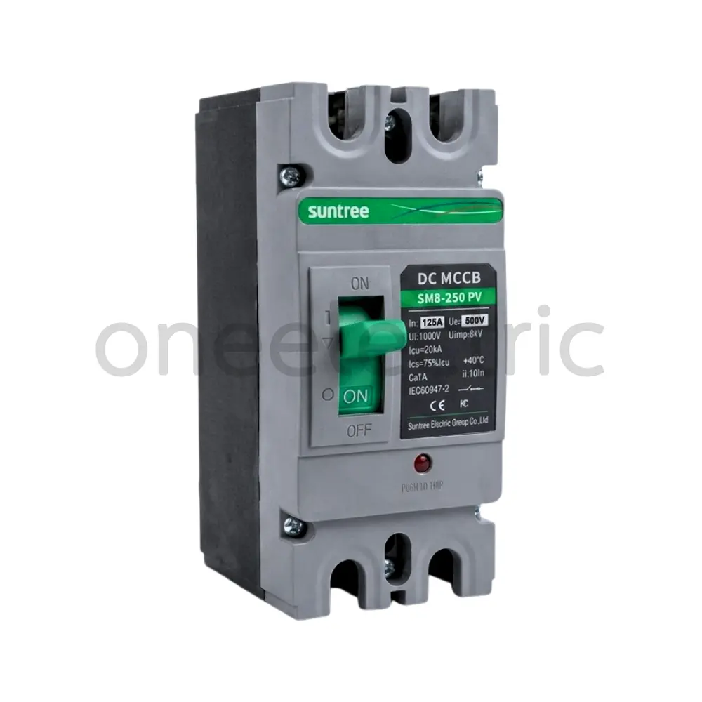 SUNTREE SM8-250PV เบรกเกอร์ MCCB 2P 500VDC 125A