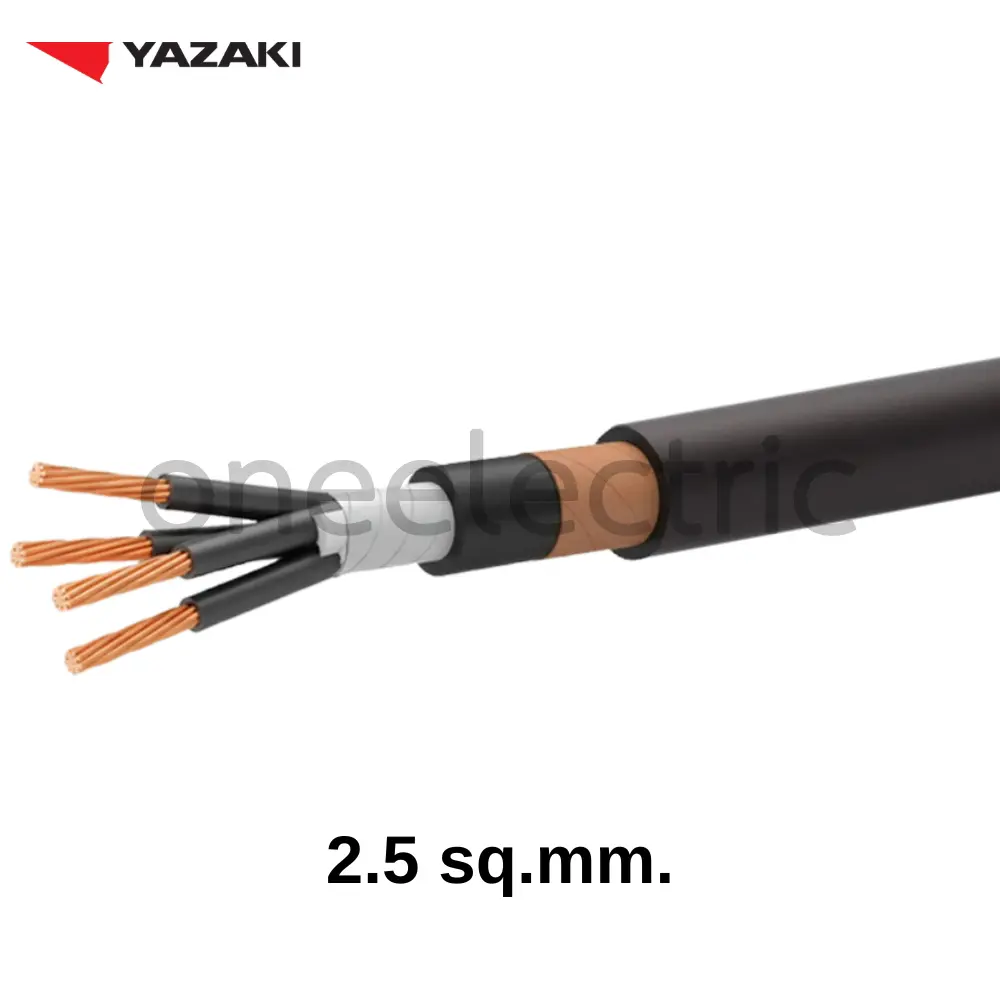สายไฟ CVV-S 19x2.5 YAZAKI ยาซากิ