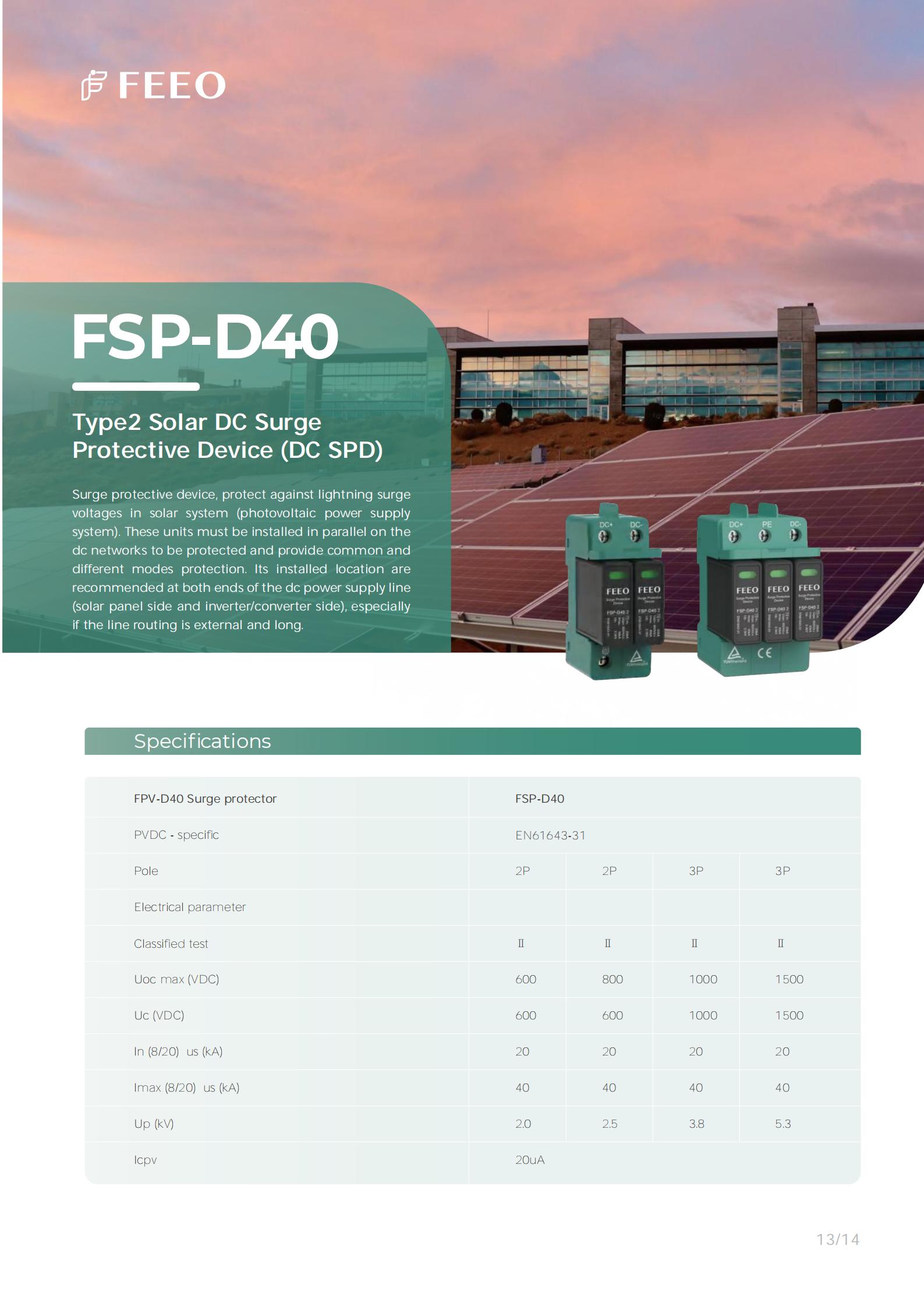 FEEO-FSP-D40-TYPE2-DC-SPD-800VDC-2P-20-40KA-SURGE-PROTECTIVE-DEVICE-อุปกรณ์ป้องกันไฟกระชาก-specification.jpg